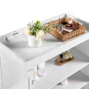 Tall Pantry Cupboard Kitchen Pantry Cabinet Freestanding Storage Cabinet by Yaheetech