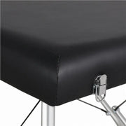 Portable 2 Fold Aluminum Massage Bed by Yaheetech