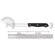 12-piece Kitchen Knife And Accessory Set With High-carbon Stainless Steel Blades, Including Meat And Steak Knives, With ABS Handles - Primary color by China Dropship