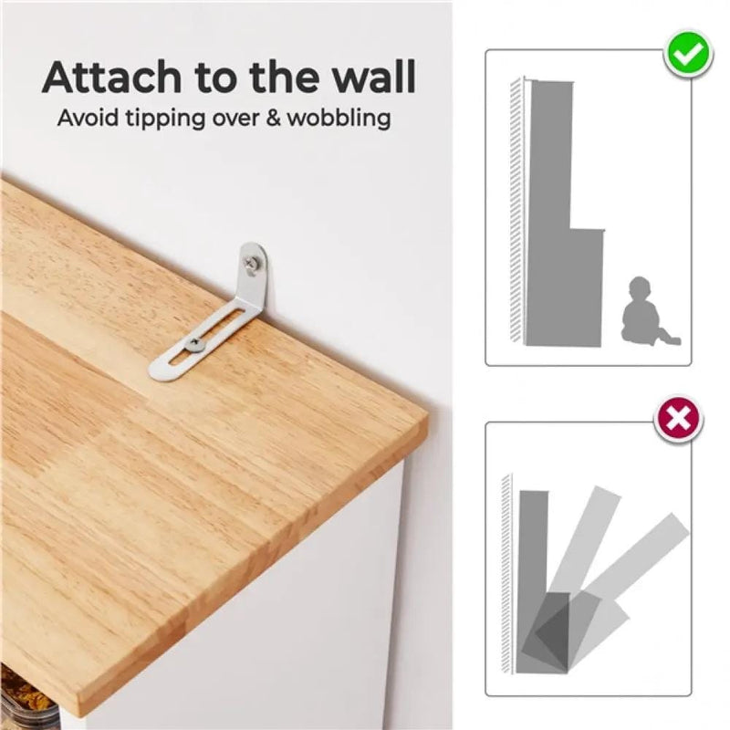 Kitchen Pantry Storage Cabinet Large Countertop Storage Kitchen Buffet by Yaheetech