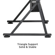 Drafting Table & Stool Set with Adjustable Table Angles & Heights All-in-One by Yaheetech