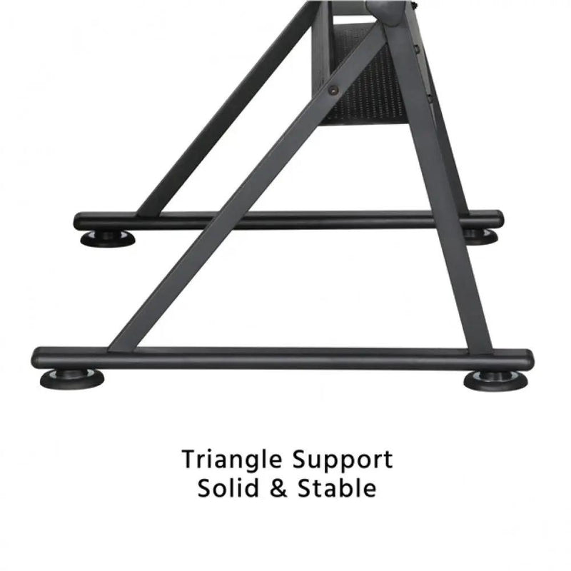 Drafting Table & Stool Set with Adjustable Table Angles & Heights All-in-One by Yaheetech