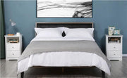 1 Pair Side Table Bedside Tables End Table Nightstand by Yaheetech