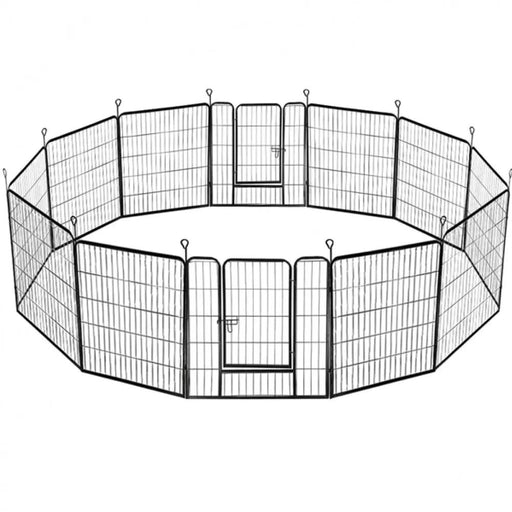 Heavy Duty 12 Panel Pet Playpen by Yaheetech