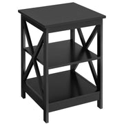 1 Pair Side Table End Table Coffee Table by Yaheetech