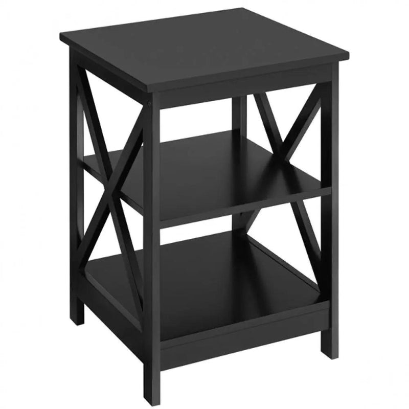 1 Pair Side Table End Table Coffee Table by Yaheetech