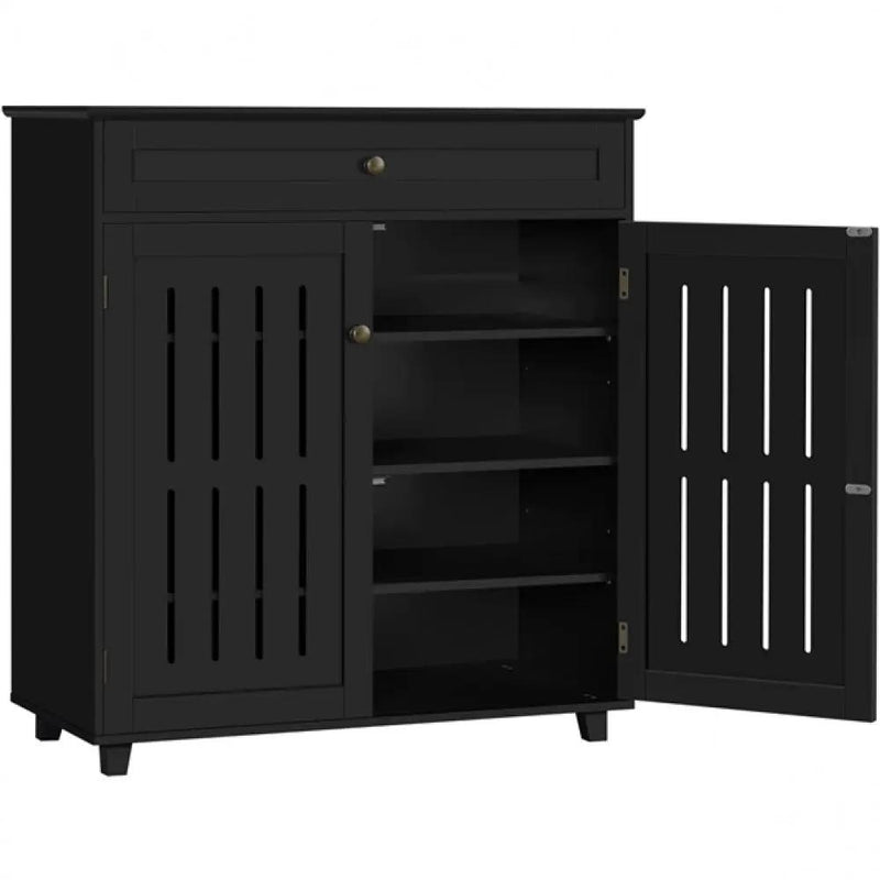 4 Tier Shoe Storage Cabinet Shoe Rack by Yaheetech