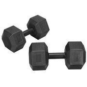 Set of 2 x 10kg/22lb Dumbbell Set by Yaheetech