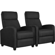 1 Pair Recliner Chairs by Yaheetech