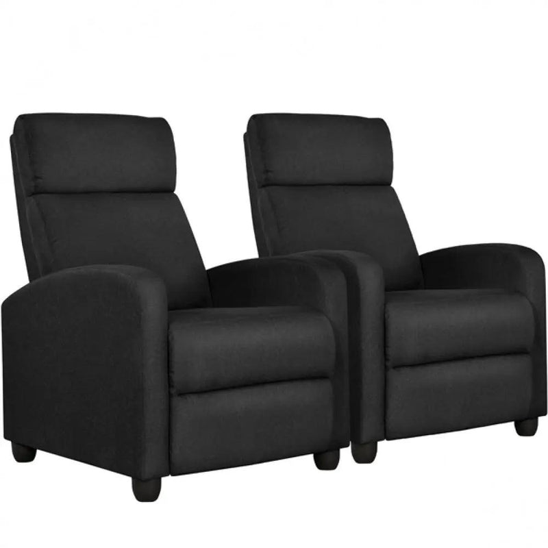 1 Pair Recliner Chairs by Yaheetech