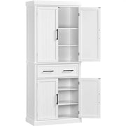 Tall Pantry Cupboard Kitchen Pantry Cabinet Freestanding Storage Cabinet by Yaheetech