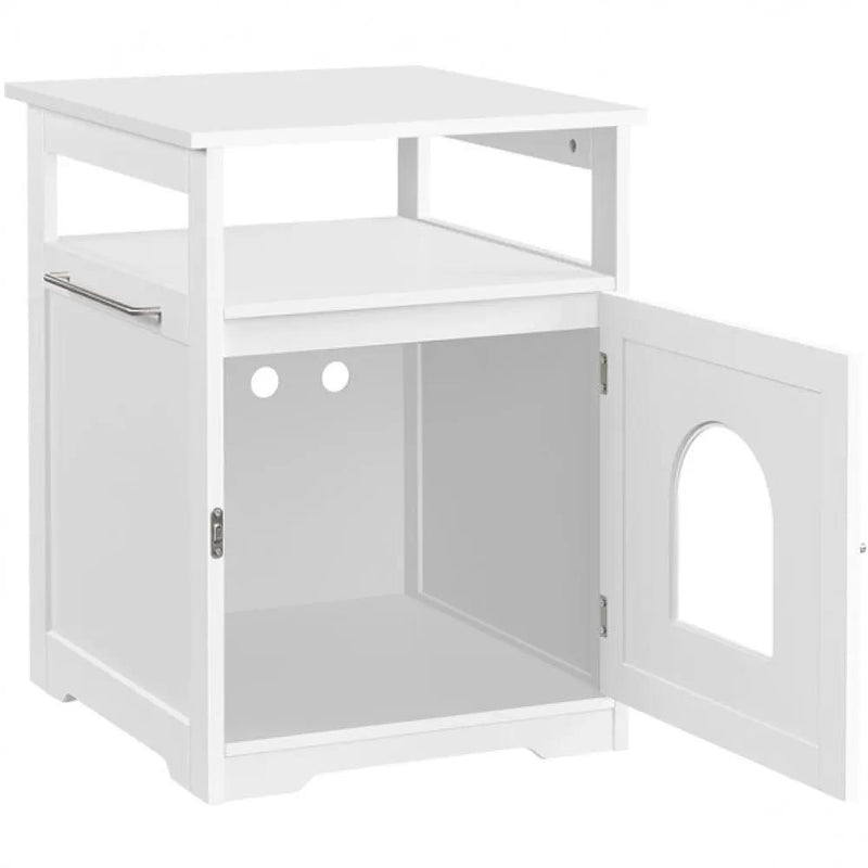 End Table for Pet House Pet Crate Indoor Cat Litter Box by Yaheetech