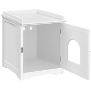 Indoor Cat Litter Box Cat Loo Cabinet by Yaheetech