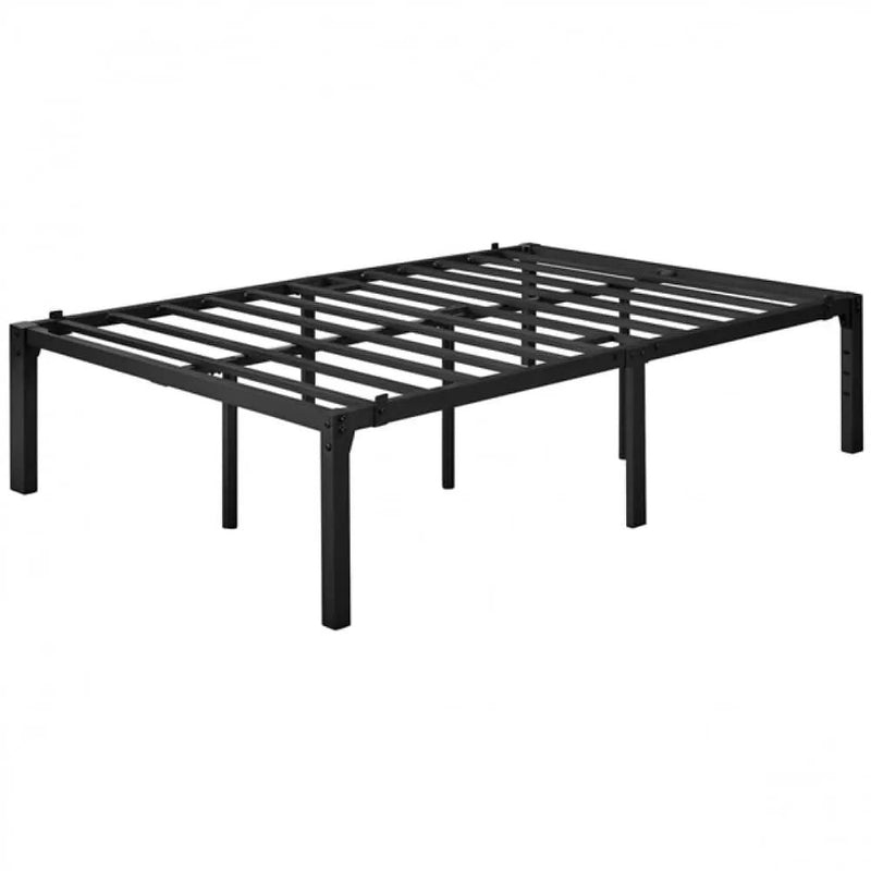 Double Metal Bed Frame with Heavy Duty Steel Slat Support by Yaheetech