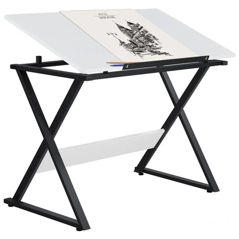 Art Table Computer Desk Drafting Table by Yaheetech