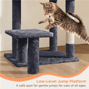 Multi Level Cat Tower by Yaheetech