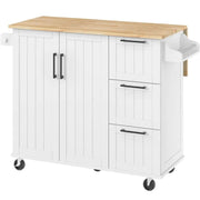 Kitchen Cart Kitchen Trolley by Yaheetech