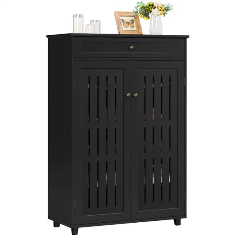 5-Tier & 1 Drawer Shoe Storage Cabinet by Yaheetech