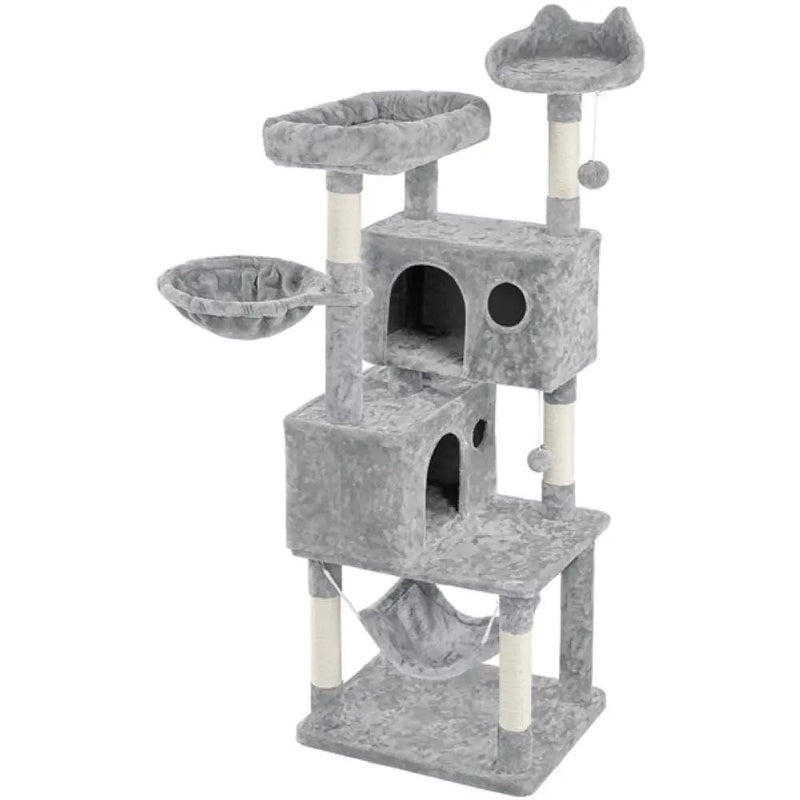 Multi-level Cat Tree Large Cat Tower by Yaheetech