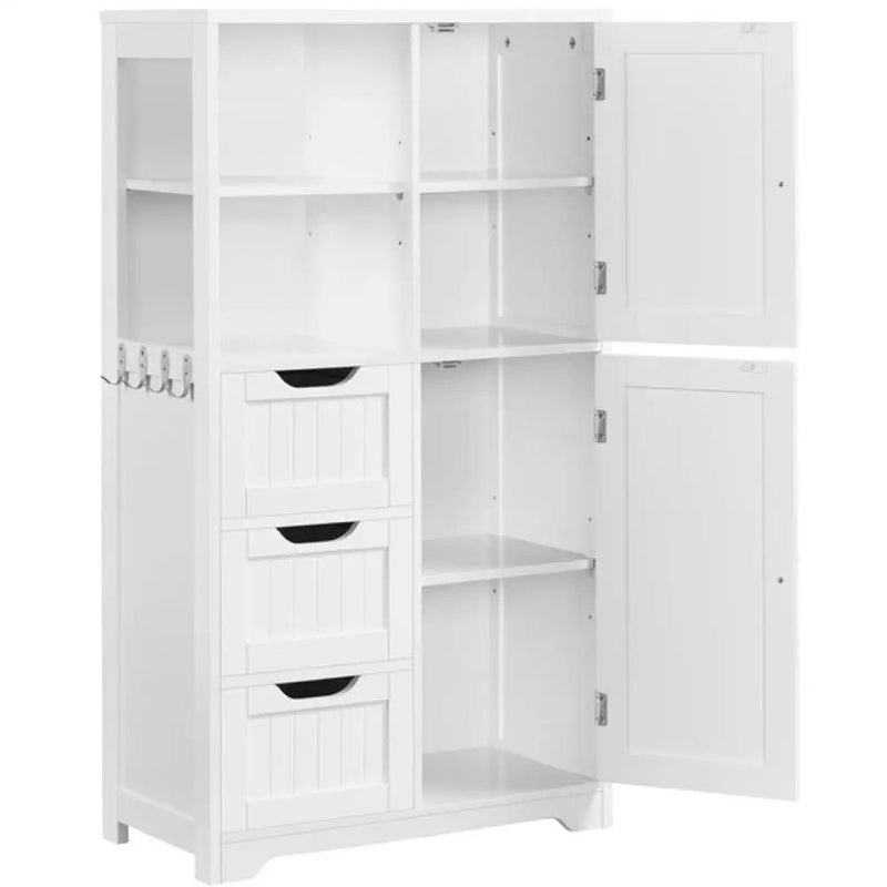 Freestanding Floor Cabinet Bathroom Storage by Yaheetech