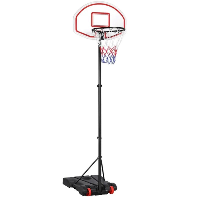 1.9-2.5M Height-Adjustable Basketball Hoop System by Yaheetech