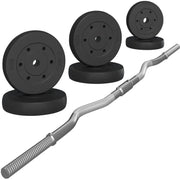 Barbell Weight Set 30kg by Yaheetech