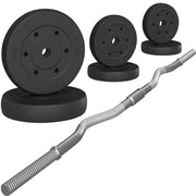 20 KG Barbell Weight Set by Yaheetech