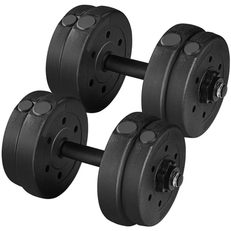 15kg/33lb Adjustable Dumbbell Weight Set by Yaheetech