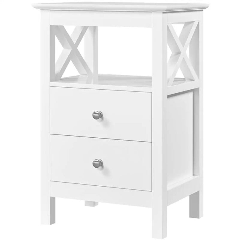 2x Side Table Nightstand End Table by Yaheetech
