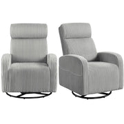 360-Degree Swiveling Nursing Glider Chair Rocking Chair by Yaheetech