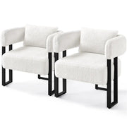 2pcs Accent Chair Armchair by Yaheetech