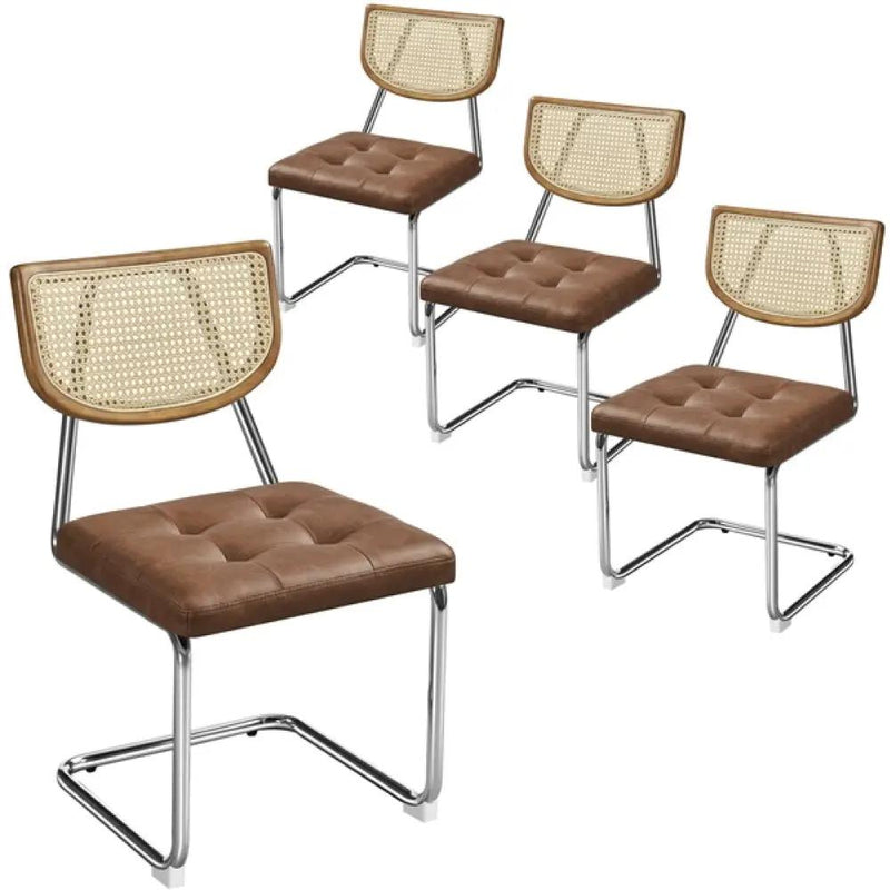 4PCS Mid-Century Modern Dining Chairs by Yaheetech