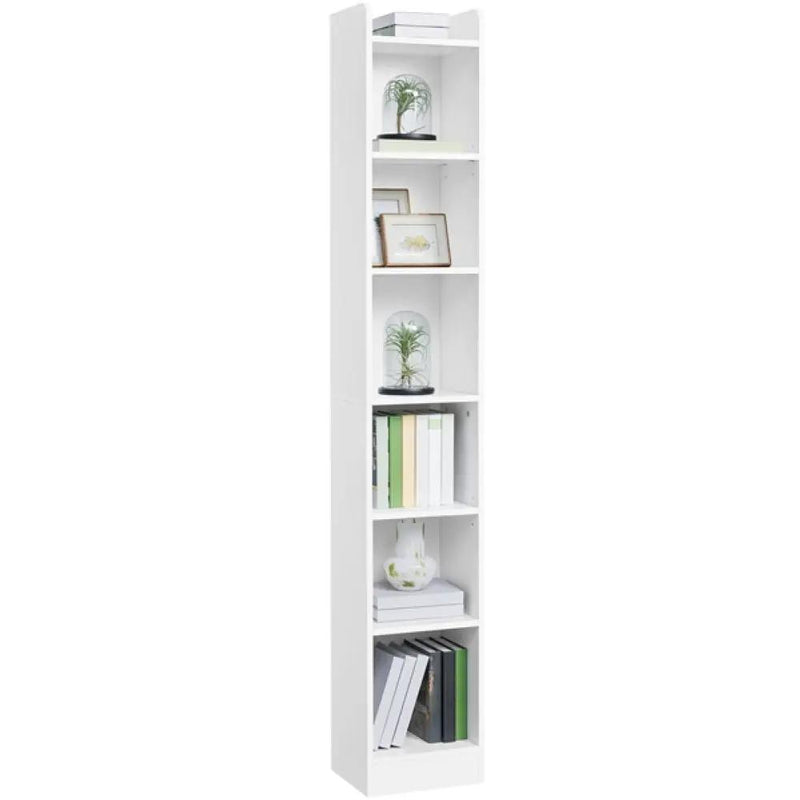 7-layer Narrow Open Shelf Bookshelf by Yaheetech