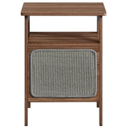 Side Table with Cat House & Scratching Board by Yaheetech