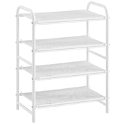 4 Tier Iron Shoe Rack Organiser by Yaheetech