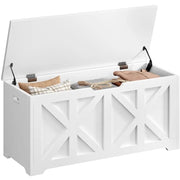 Wooden Storage Chest Storage Bench by Yaheetech
