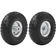 2PCS Garden Sack Truck Trolley Cart Wheel Tire Tyre by Yaheetech