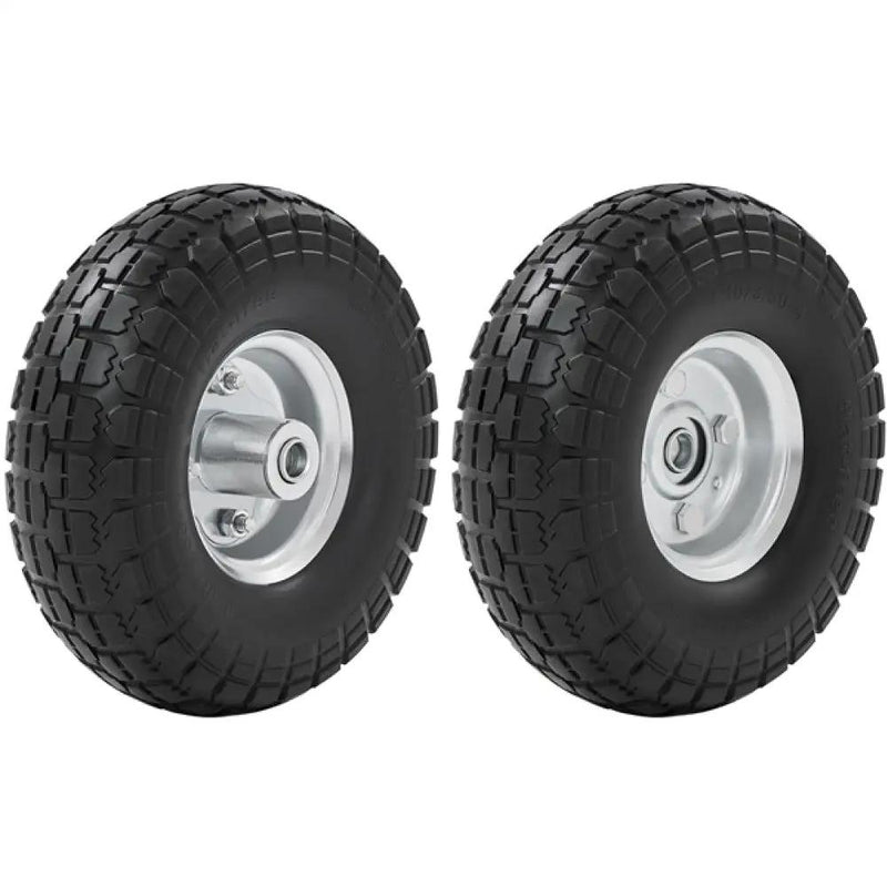 2PCS Garden Sack Truck Trolley Cart Wheel Tire Tyre by Yaheetech