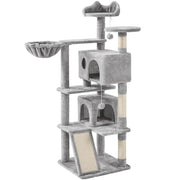 146cm Height Cat Tree Condo Kitten Tree Tower by Yaheetech
