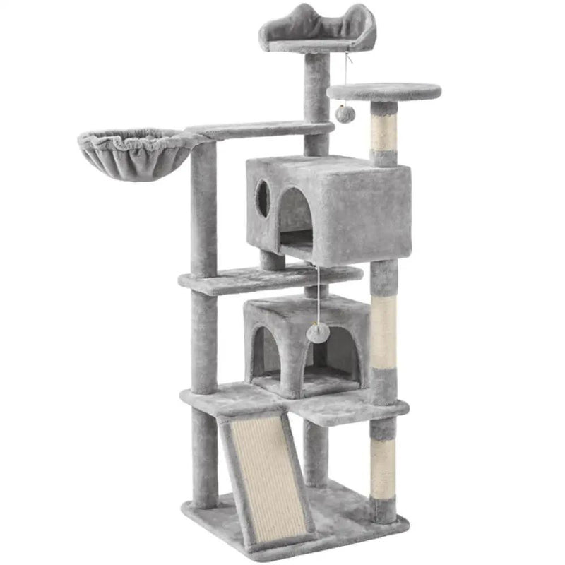 146cm Height Cat Tree Condo Kitten Tree Tower by Yaheetech