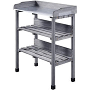 3-layer Outdoor Potting Bench Gardening Table by Yaheetech
