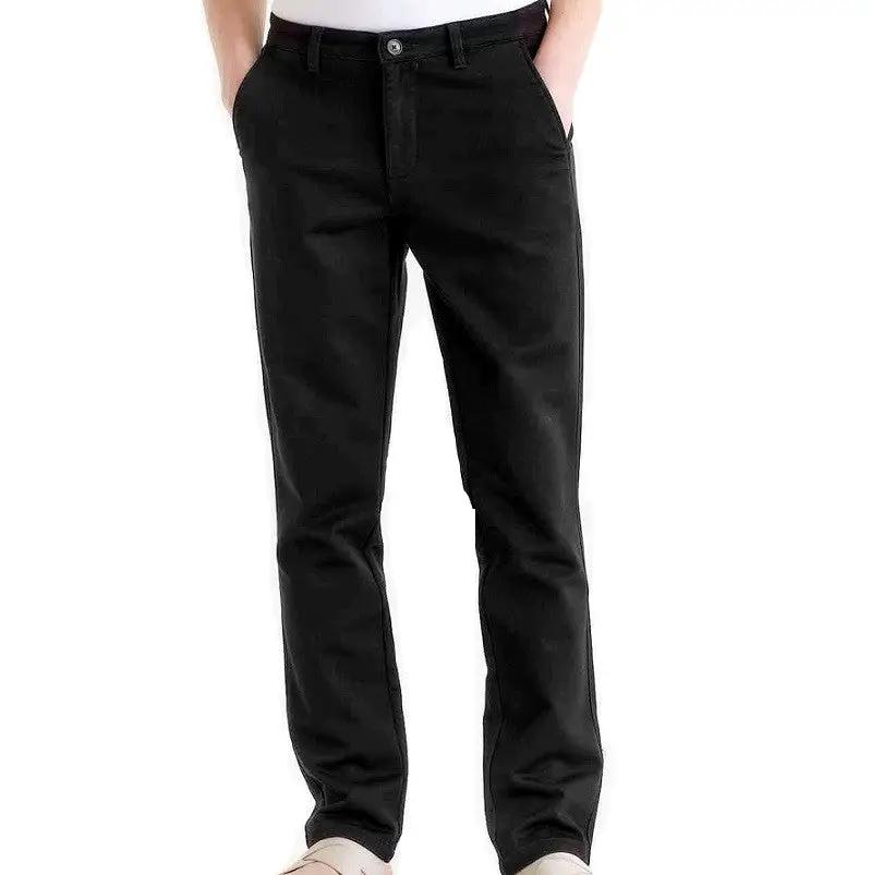 Men's Fashion Cotton Pants Black 32-38 by dealonline.co.nz