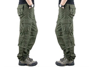 Cargo Pants Outdoor Solid Color Trousers Hiking Work Pants by dealonline.co.nz