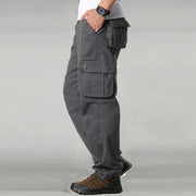 Cargo Pants Outdoor Solid Color Trousers Hiking Work Pants by dealonline.co.nz