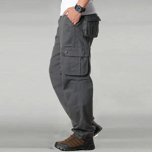 dealonline.co.nz dealonlinenz Cargo Pants Outdoor Solid Color Trousers Hiking Work Pants Outdoor Cargo Pants With Multiple Pockets For Hiking