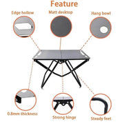 ECOTREK Modular Folding Camping Table – 58cm Portable Outdoor Table ZF10311 by ECOTREK