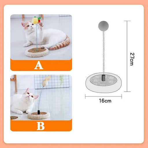 Cat spring Toy A by dealonline.co.nz