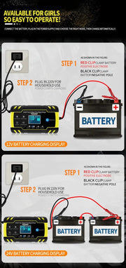 Car Battery Charger by salelink.co.nz