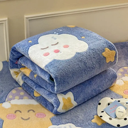 Fleece Blanket Soft Comfy Plush Winter Warm 200cm by dealonline.co.nz