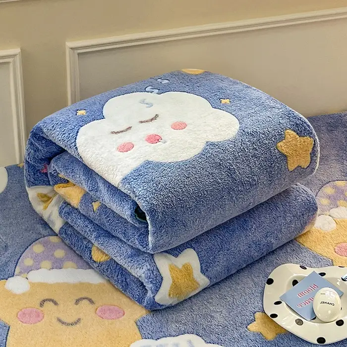Fleece Blanket Soft Comfy Plush Winter Warm 200cm by dealonline.co.nz